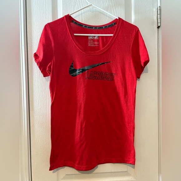 Nike Tops - Women's Nike Dri-FIT Lacrosse scoop neck short sleeve shirt small